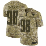 Youth Nike Tennessee Titans #98 Brian Orakpo Limited Camo 2018 Salute to Service NFL Jersey
