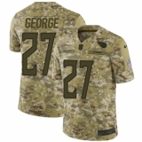 Youth Nike Tennessee Titans #27 Eddie George Limited Camo 2018 Salute to Service NFL Jersey