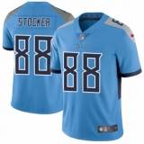 Youth Nike Tennessee Titans #88 Luke Stocker Light Blue Alternate Vapor Untouchable Limited Player NFL Jersey