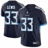Youth Nike Tennessee Titans #33 Dion Lewis Navy Blue Team Color Vapor Untouchable Elite Player NFL Jersey