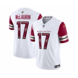 Men's Nike Washington Commanders #17 Terry McLaurin White 2023 F.U.S.E. Vapor Limited Football Stitched Jersey