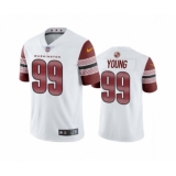 Men's Washington Commanders #99 Chase Young White Vapor Untouchable Stitched Football Jersey