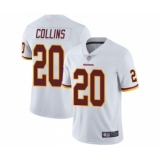 Men's Washington Redskins #20 Landon Collins White Vapor Untouchable Limited Player Football Jersey