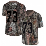 Youth Nike Washington Redskins #73 Chase Roullier Limited Camo Rush Realtree NFL Jersey