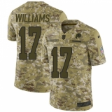 Men's Nike Washington Redskins #17 Doug Williams Burgundy Limited Camo 2018 Salute to Service NFL Jersey