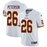 Youth Nike Washington Redskins #26 Adrian Peterson White Vapor Untouchable Limited Player NFL Jersey
