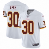 Youth Nike Washington Redskins #30 Troy Apke White Vapor Untouchable Limited Player NFL Jersey