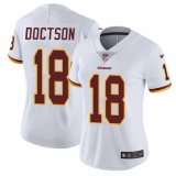 Women's Nike Washington Redskins #18 Josh Doctson White Vapor Untouchable Limited Player NFL Jersey
