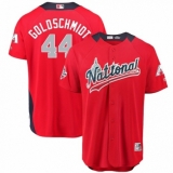 Men's Majestic Arizona Diamondbacks #44 Paul Goldschmidt Game Red National League 2018 MLB All-Star MLB Jersey
