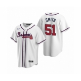 Youth Atlanta Braves #51 Will Smith Nike White 2020 Replica Home Jersey