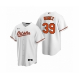 Men's Baltimore Orioles #39 Renato Nunez Nike White 2020 Replica Home Jersey