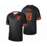 Youth Baltimore Orioles #19 Chris Davis Black Cooperstown Collection Legend Jersey