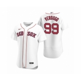 Men's Boston Red Sox #99 Alex Verdugo Nike White Authentic 2020 Home Jersey