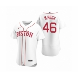 Men's Boston Red Sox #46 Collin McHugh Nike White Authentic 2020 Alternate Jersey