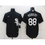 Men's Chicago White Sox #88 Luis Robert Nike Black 2020 Jerseys