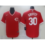 Men's Nike Cincinnati Reds #30 Ken Griffey Red Authentic Jersey