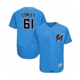 Men's Miami Marlins #63 Brian Moran White Home Flex Base Authentic Collection Baseball Player Jersey