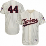 Men's Majestic Minnesota Twins #44 Kyle Gibson Authentic Cream Alternate Flex Base Authentic Collection MLB Jersey