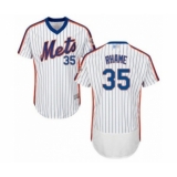 Men's New York Mets #35 Jacob Rhame White Alternate Flex Base Authentic Collection Baseball Player Jersey