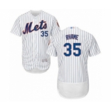 Men's New York Mets #35 Jacob Rhame White Home Flex Base Authentic Collection Baseball Player Jersey
