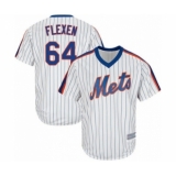Youth New York Mets #64 Chris Flexen Authentic White Alternate Cool Base Baseball Player Jersey