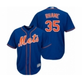 Youth New York Mets #35 Jacob Rhame Authentic Royal Blue Alternate Home Cool Base Baseball Player Jersey