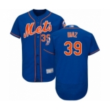Men's New York Mets #39 Edwin Diaz Royal Blue Alternate Flex Base Authentic Collection Baseball Jersey