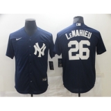 Men's Nike New York Yankees #26 DJ LeMahieu Navy Alternate Stitched Jersey
