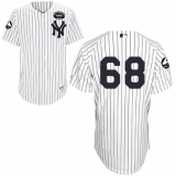 Men's Majestic New York Yankees #68 Dellin Betances Replica White GMS 