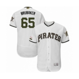 Men's Pittsburgh Pirates #65 J.T. Brubaker White Alternate Authentic Collection Flex Base Baseball Player Jersey