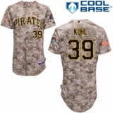 Men's Majestic Pittsburgh Pirates #39 Chad Kuhl Authentic Camo Alternate Cool Base MLB Jersey