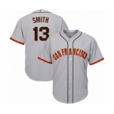 Youth San Francisco Giants #13 Will Smith Authentic Grey Road Cool Base Baseball Jersey