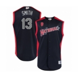Youth San Francisco Giants #13 Will Smith Authentic Navy Blue National League 2019 Baseball All-Star Jersey