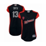 Women's San Francisco Giants #13 Will Smith Authentic Navy Blue National League 2019 Baseball All-Star Jersey