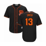 Youth San Francisco Giants #13 Will Smith Authentic Black Alternate Cool Base Baseball Jersey