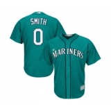 Youth Seattle Mariners #0 Mallex Smith Replica Teal Green Alternate Cool Base Baseball Jersey