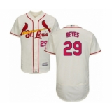 Men's St. Louis Cardinals #29 Alex Reyes Cream Alternate Flex Base Authentic Collection Baseball Player Jersey