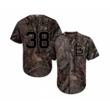 Youth St. Louis Cardinals #38 Jose Martinez Authentic Camo Realtree Collection Flex Base Baseball Jersey