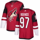 Men's Adidas Arizona Coyotes #97 Jeremy Roenick Authentic Burgundy Red Home NHL Jersey