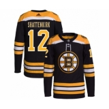 Men's Boston Bruins #12 Kevin Shattenkirk Black Stitched Jersey
