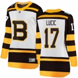 Women's Boston Bruins #17 Milan Lucic White 2019 Winter Classic Fanatics Branded Breakaway NHL Jersey