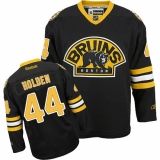Women's Reebok Boston Bruins #44 Nick Holden Authentic Black Third NHL Jersey