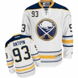 Women's Reebok Buffalo Sabres #93 Victor Antipin Authentic White Away NHL Jersey