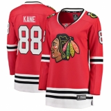 Women's Chicago Blackhawks #88 Patrick Kane Fanatics Branded Red Home Breakaway NHL Jersey