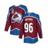Men's Colorado Avalanche #96 Mikko Rantanen 2022 Stanley Cup Champions Patch Stitched Jersey
