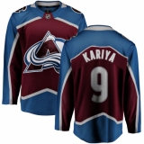 Men's Colorado Avalanche #9 Paul Kariya Fanatics Branded Maroon Home Breakaway NHL Jersey
