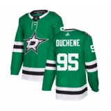 Men's Dallas Stars #95 Matt Duchene Green Stitched Jersey
