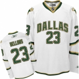Men's Reebok Dallas Stars #23 Brian Bellows Authentic White Third NHL Jersey