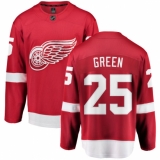 Men's Detroit Red Wings #25 Mike Green Fanatics Branded Red Home Breakaway NHL Jersey