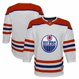 Youth Edmonton Oilers Blank White 2020-21 Special Edition Premier Jersey